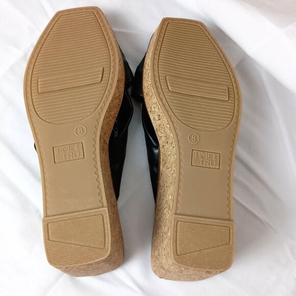 Time and Tru Platform Wedge Sandals – Women’s Size 6, Summer Shoes - Picture 8 of 8